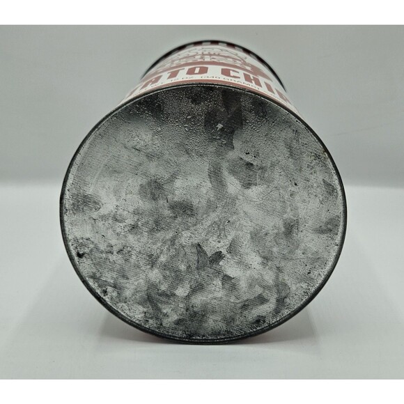 VTG 1990-91 KITCHEN COOKED POTATO CHIPS TIN 2ND LIMITED EDITION RED AND WHITE - Picture 7 of 11